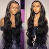 Wildroar Body Wave Lace Front Wigs Human Hair Wigs for Women 150% Density Human Hair Lace Front Wigs 13x4 HD Glueless Lace Frontal Wigs Human Hair Pre Plucked with Baby Hair 30 Inch