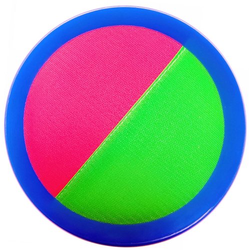 AppleRound Toss and Catch Velcro Ball Set (Hook and Loop), Kids Outdoor Games, Beach Toys, Backyard Sports, Paddle Ball Games (Pack of 2 Paddles and 2 Balls)