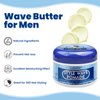 Luxfume Wave Pomade for Men，Wave Butter for 360 Wave Training and Wolfing, Natural Wave Butter Cream with Shea Butter and jojoba seed oil for Layered Waves, Moisture, Control and Silky Shine