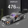 HIGH GODO Super Sports Car Building Set,Racing Car Building Kits for Kids and Adults,Collectible Model Cars Construction Blocks Toys Gifts for Boys 6-8 10+ (476 Pieces)