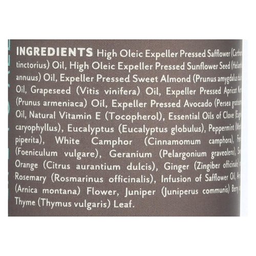 Soothing Touch Peppermint, Rosemary Bath, Body & Massage Oil, 8 Ounce