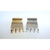Generic Small/medium gold or silver metal and crystal hair claw clip jaw clip (Primary color: Gold), 1 Count (Pack of 1)