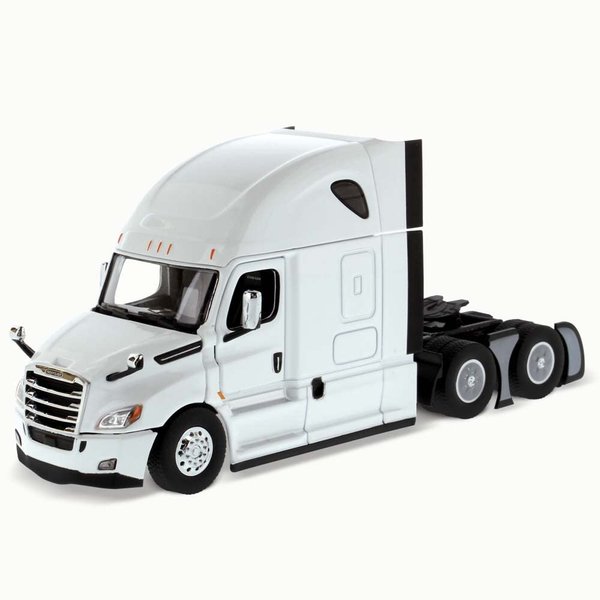Diecast Masters Freightliner Semi Truck | New Cascadia Sleeper Cab Truck Tractor | 1:50 Scale Model Semi Trucks | Pearl White Diecast Model by Diecast Masters 71027