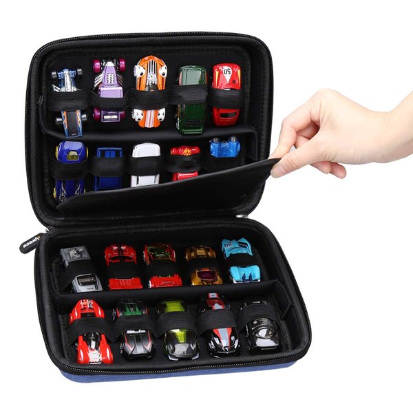 Aproca 20 Toy Cars Storage Protective Case, for Hot Wheels Toy Cars/Matchbox Cars
