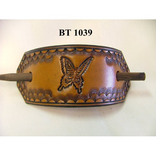 LEATHER PONYTAIL BARRETTE, HAIR BARRETTE, PONYTAIL HOLDER, HAIR CLIP, HAIR ACCESSORIES, PONYTAIL CLIPS