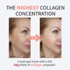 Deep Collagen Face Mask,The Real Collagen Overnight Mask, Anti Wrinkle Lifting Face Collagen Mask, Bio-Collagen Films Korean Deep Hydrating Firming Mask