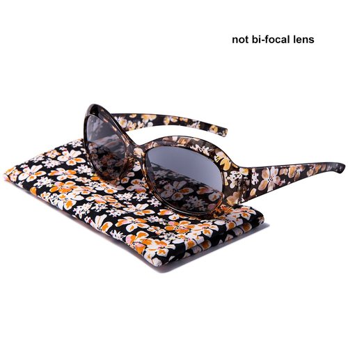 EYEGUARD Outdoor Reading Sunglasses Elegant Womens Reading Glasses with Beautiful Patterns for Ladies Readers