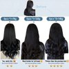 LaaVoo Ombre Clip in Hair Extensions Real Human Hair Balayage Light Brown to Ash Blonde Mix Platinum Blonde Hair Extensions Clip ins Ombre Human Hair Clip in Extensions 14 Inch 5pcs/80g