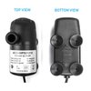 12V - 24V DC Brushless Submersible Water Pump, 410GPH, for Solar Fountain, Fish Pond, and Aquarium