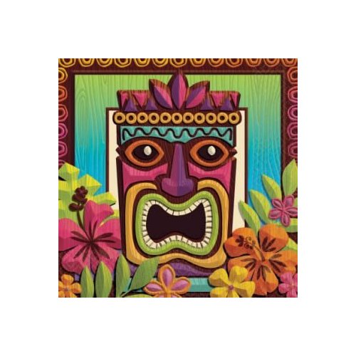 Amscan Tropical Tiki Luncheon Napkins (125ct)