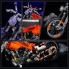 HOGOKIDS Motorcycle Building Block Set - 436 PCS Collectible Motorcycle Display Model, STEM Tech Motorbike Toy Collection Brick Kit for Adults Kids Boys Ages 6 7 8 9 10 11 12+ Years Old