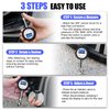 NexSphere 1.5'' Digital Tire Pressure Gauge, LED Display with 360° Swivel Chuck, High-Precision Air Pressure Gauge for Tires, 100 PSI for Trucks, RVs, Motorcycles, and Heavy-Duty Applications