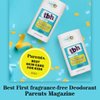 TBH Kids Deodorant - Unscented Deodorant for Kids, Made with Natural Ingredients in the USA - Aluminum Free Deodorant for Girls and Boys (3 Pack)