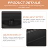 SOLUSTRE Black Hard Hair Dryer Storage Box Lightweight EVA Carrying Case Cover Hard Shell Hard Travel Case Storage Bag Hair Dryer Hard Travel Storage Case for Hair Dryer