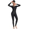 OVIGILY Women's Long Sleeve Unitard Dance Costume Spandex Full Body Suits