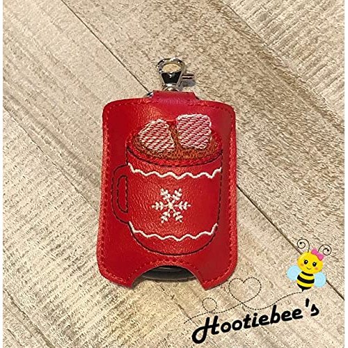 Hot Cocoa Hand Sanitizer Holder And/Or Lip Balm Holder