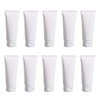 20PCS Plastic Empty Squeeze Cosmetic Soft Tubes Jars Refillable Cosmetic Vials Travel Bottles Containers Storage with Flip Cover Sample Packing (30ml/1oz)