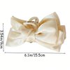 juyght Hair Bows Claw Clip for Women Girls,Strong and stable Big Bows Hair Clips,Nonslip Bows Claw Clips for Women,Bow Clips for Women,Bow Clips with Soft Bow Knot For Thin Thick Curly straight Hair