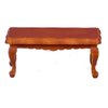 1:12 Scale Walnut Victorian Coffee Table #D6840