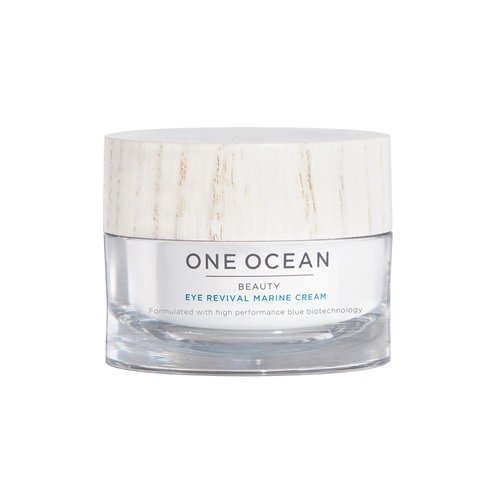 One Ocean Beauty Eye Revival Marine Cream - Lightweight, Natural, and Cruelty-Free - Skincare Eye Cream - Eye Cream for Dark Circles - Reduces Puffiness - Suitable for Daily Use - 0.5 oz