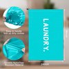 2 Pack XL Travel Laundry Bag, Machine Washable Dirty Clothes Organizer with Drawstring,Large Enough to Hold 4 Loads of Laundry, Easy Fit a Laundry Hamper or Basket Travel Essentials 24" x 36"