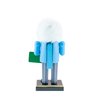 Clever Creations Science Teacher 7 Inch Traditional Wooden Nutcracker, Festive Christmas Décor for Shelves and Tables