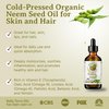 Bella Terra Oils - Organic Neem Seed Oil 4oz - Immerse in the Benefits of Organic Neem, Enriched with Amino Acids & Omega-6, Nourishing Skin Treat