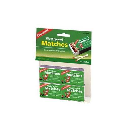 Shape Up, Training Coghlans 940BP Waterproof Matches, 4-Pack Fitness, Sport, Exercise