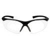 grinderPUNCH Full Lens Magnification Safety Glasses with Black Frame | Clear Lens | | Magnifying Reading Eyewear (+2.00 Diopter)