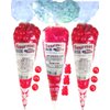 Sour Balls (2) Fire Engine Red Cherry (1) Red Wild Cherry Gummi Gummy Bears (NET WT 31 OZ) Gourmet Kruise Signature Gift Bags