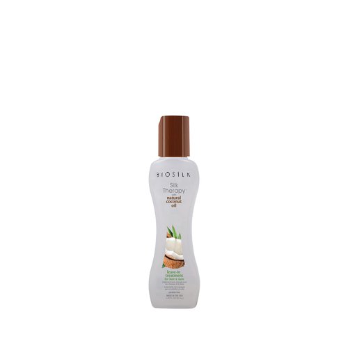 Farouk Biosilk Silk Therapy Organic Coconut Oil Leave-in Treatment For Hair & Skin, 0.14 Ounce