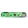 Designer Chihuahua Dog Collar - Green Chihuahua Collar - Small - Made in USA