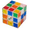 Rubik’s Crystal, New Transparent 3x3 Cube Classic Color-Matching Problem-Solving Brain Teaser Puzzle Game Toy for Kids and Adults Aged 8+