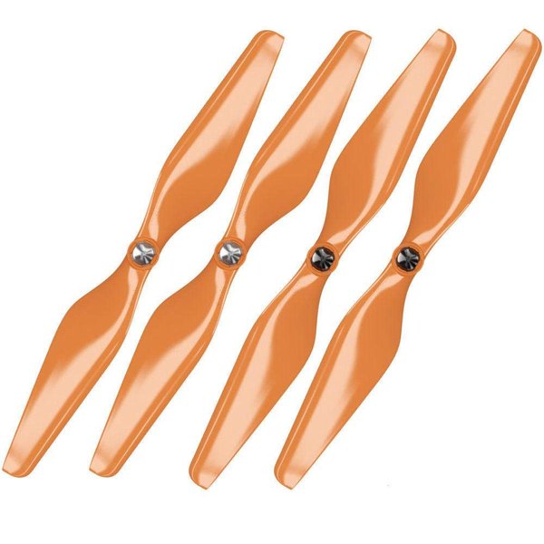 Master Airscrew Upgrade Propellers for 3DR Solo with Built-in Nut - Orange, 4 pcs