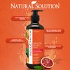Natural Solution Body Wash, Made with Organic Blood Orange Extracts & Himalayan Pink Salt, Moisturize Skin with Hydrating Shower Gel for Oily Skin – 17 fl oz
