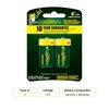 GoGreen Power (24003) Eco Friendly Alkaline C Batteries - No Lead, Cadmium or Mercury - Pack of 2