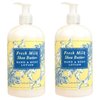 Greenwich Bay Trading Co. Shea Butter Lotion in"Fresh Milk", 2-Pack