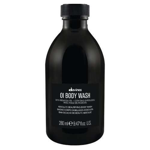 Davines OI Body Wash, Hydrate and Gently Cleanse, With Roucou Oil, 9.47 Fl Oz