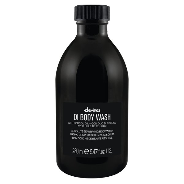 Davines OI Body Wash, Hydrate and Gently Cleanse, With Roucou Oil, 9.47 Fl Oz