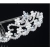 Shop Ginger Wedding Flower Pearl Bridal Wedding Tiara Crystals Rhinestones Crown Prom Party T0082