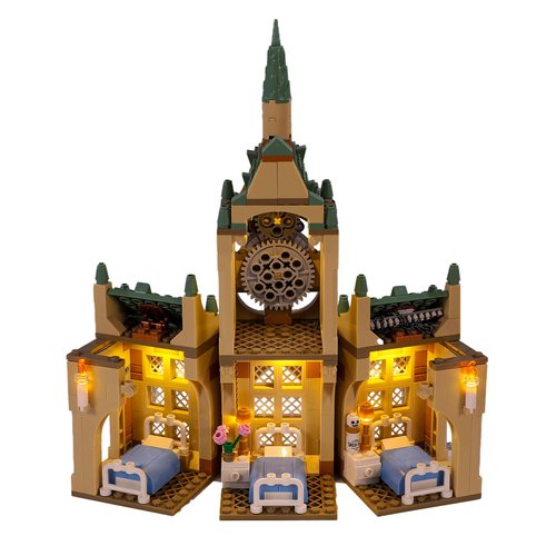 BRIKSMAX Light for Lego Hogwarts-Hospital-Wing 76398 - Led Lighting Kit Compatible with Lego Harry Potter 76398 - Not Include The Lego Set
