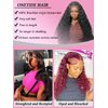 ONETIDE 30inch Lace Front Wigs Human Hair Braizilian Virgin 13x6 Deep Wave Lace Front Wigs Human Hair 180% Density Human Hair Wigs Pre Plucked With Baby Hair (30Inch)