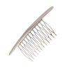 2PCS Alloy Curved Hair Comb (Silver+Gold) Headwear Hair Side Comb French Twist Comb Hair Clip Jewelry Sparkle Styling Tools Hair Accessories For Women Ladies Girls