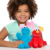 Just Play Sesame Street Easter Small Plush Bundle, 9-inch Tall Elmo and Cookie Monster Stuffed Animals, Kids Toys for Ages 18 Month