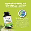 NAC Supplement N-Acetyl Cysteine with Vanilla - Detox Cleanse Liver Supplement with Amino Acids for Liver Detox and Kidney Cleanse - High Absorption NAC 600mg Amino Acids Supplement for Liver Support