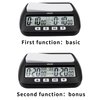 Chess Clock Digital Chess Timer Professional for Board Games,Portable Digital Chess Clock & Game Timer with Basic,Bonus,Delay and Positive Time Features Best Gifts