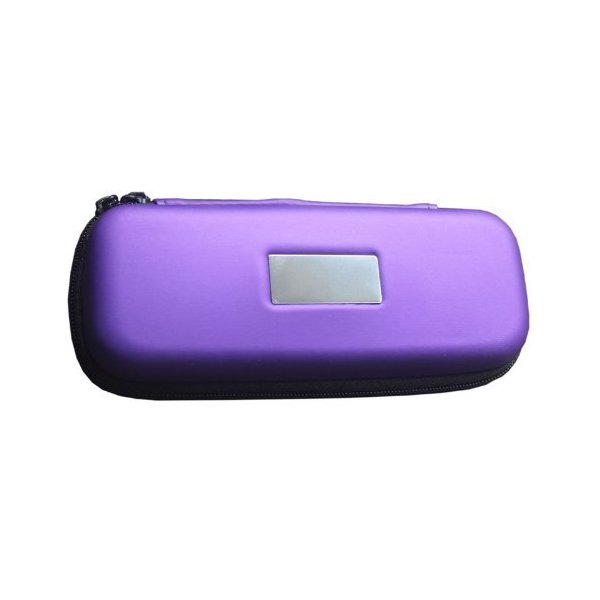 Visnow Electronic Cigarette Travel Carry Case Bag E-cig Pouch Zip Kit for Ego Cigar (Purple)
