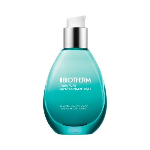 Biotherm Aquasource Aqua Pure Super Concentrate, Serum for Combination to Oily Skin, Face Moisturizer with Salicylic Acid, Minimizes Pores, Controls Shinefor Clear and Pure Skin, 1.7 Fl. Oz