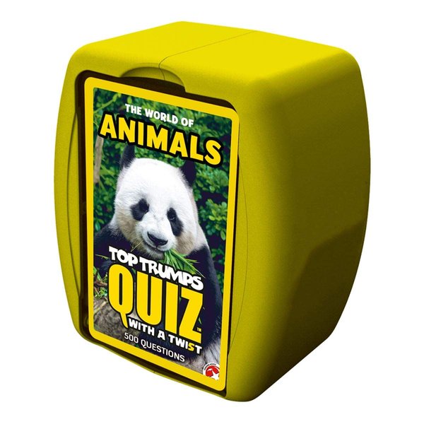 Top Trumps Wildlife: Quiz Games - Trivia Quiz - Kids Games for Learning - Great Travel Games and Road Trip Games - Trivia Outdoor Games- Family Games for Kids and Adults 2+ Players
