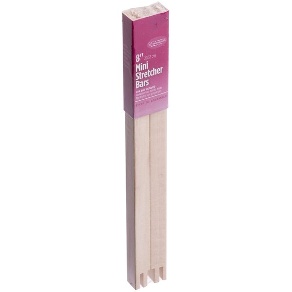 Edmunds 2008 Mini Stretcher Bars for Needle Art, 8 by 1/2-Inch